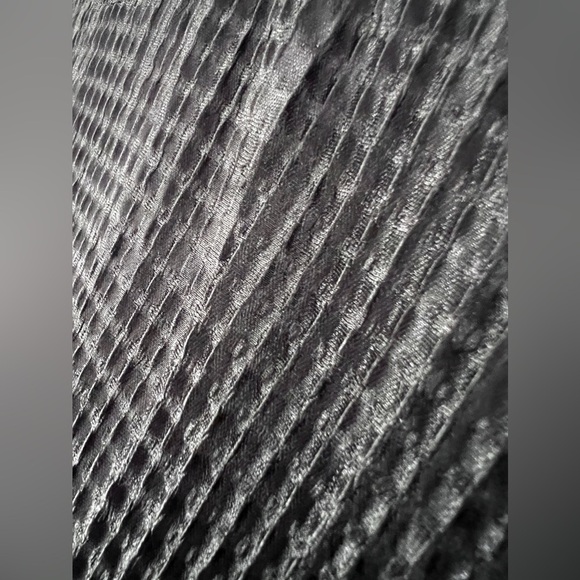 SABINA Musayev Revolve Anthro black textured open weave midi dress size small - Picture 6 of 13